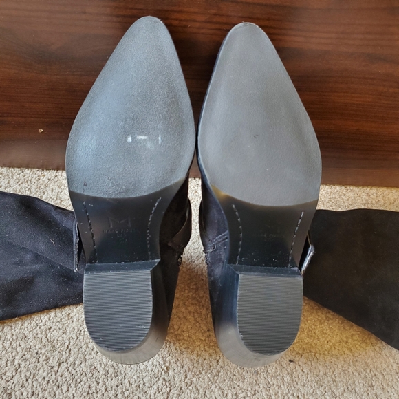 Marc Fisher Suede Over the Knee Boots - Picture 5 of 7